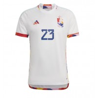 Pánský Fotbalový dres Belgie Michy Batshuayi #23 MS 2022 Venkovní Krátký Rukáv